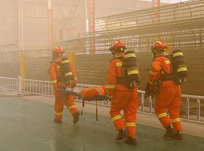 沭陽(yáng):高速公路工程消防演練防患于未然